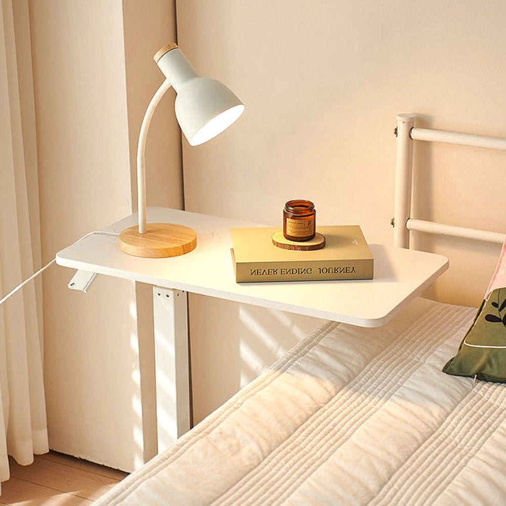 [신상품] 꼬띠라온 1인 원룸용 이동식 유압레버 높이조절 사이드 테이블