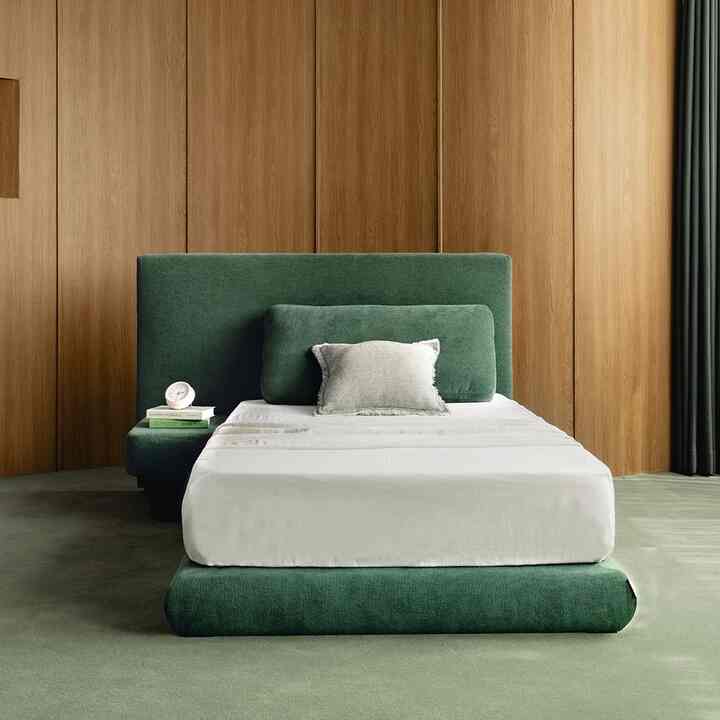 Moil ファブリック ベッドフレーム［7種・5サイズ］