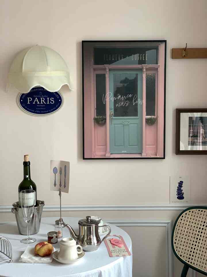 ヨーロッパ感性 ロマンチック ムード ポスター