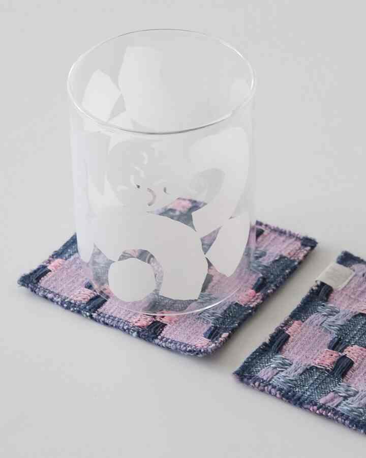 ファブリック ティーコースター［5色］