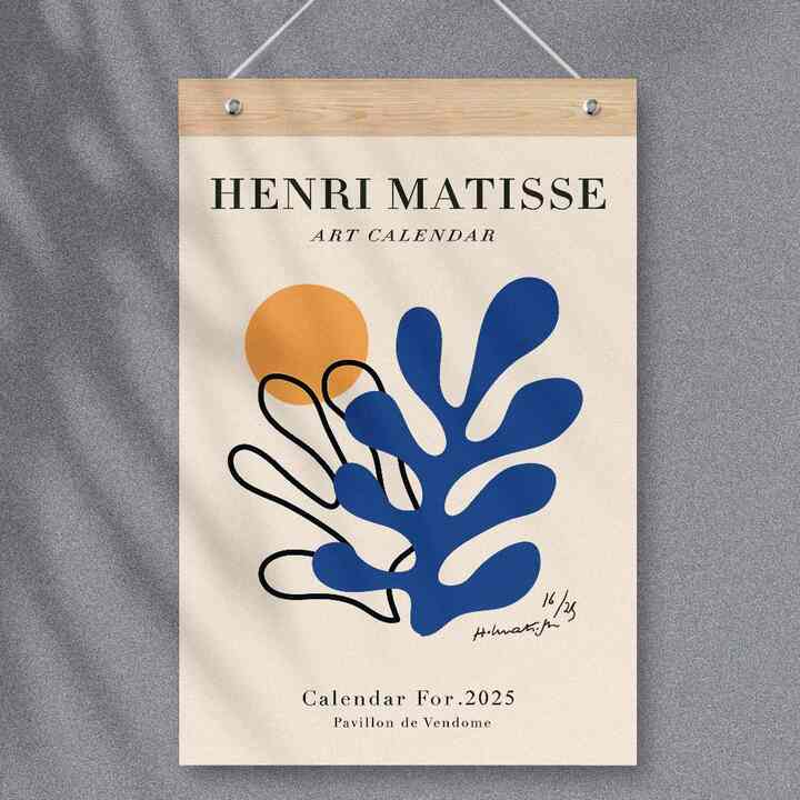 2025年 HENRI MATISSE カレンダー