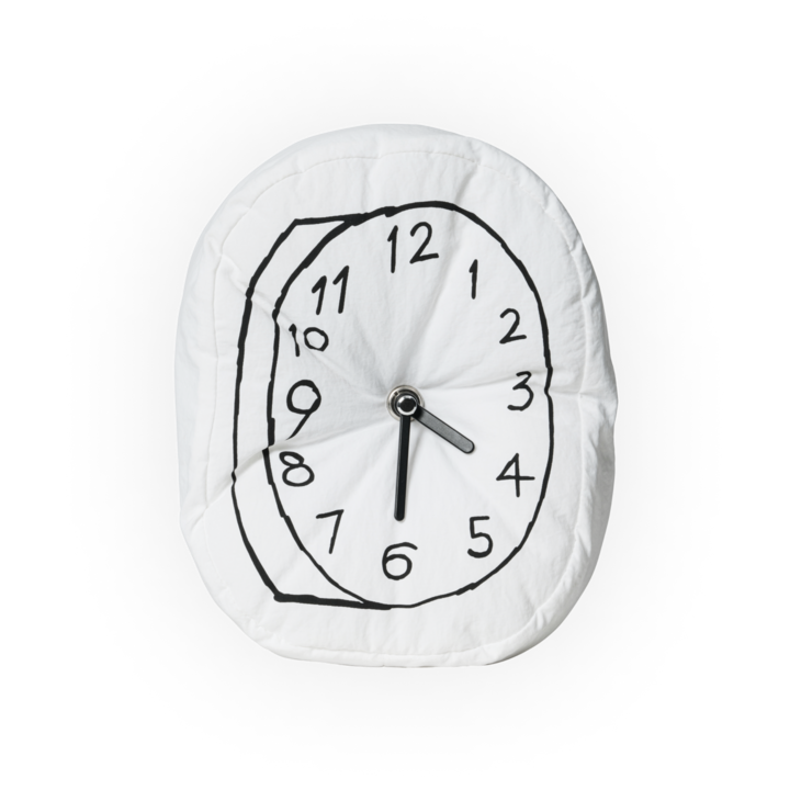 Pluffy Time Clock 9'10' 壁掛け時計