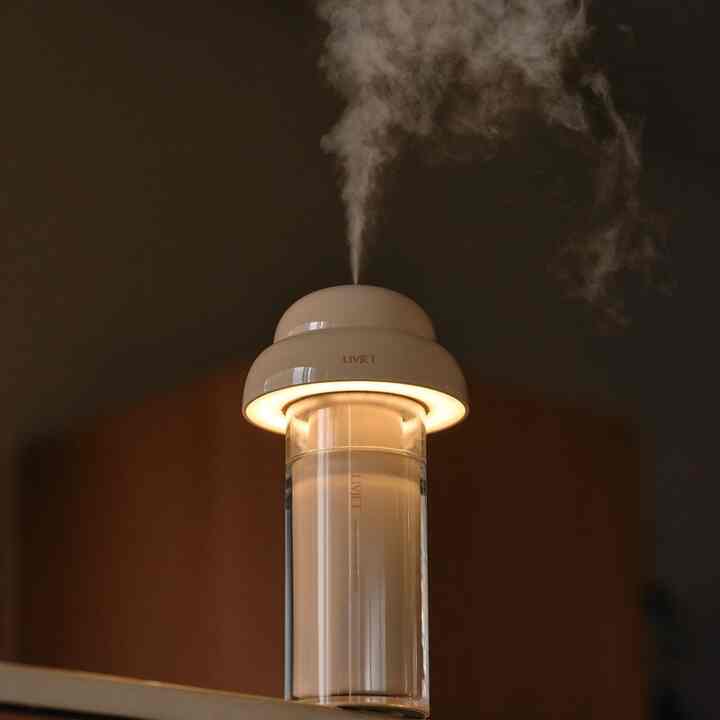 ワイヤレス ミニ 加湿器 LIVJET-REPOS01