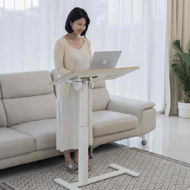 移動式 角度調節 サイドテーブル TS2［5色］