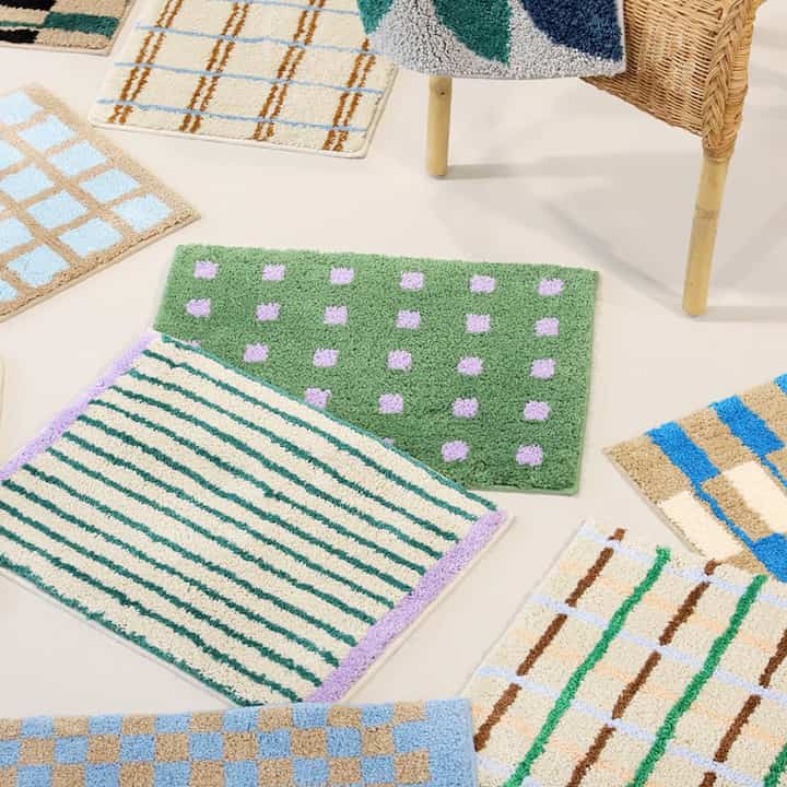 Jacquard Bath & Kitchen Mat