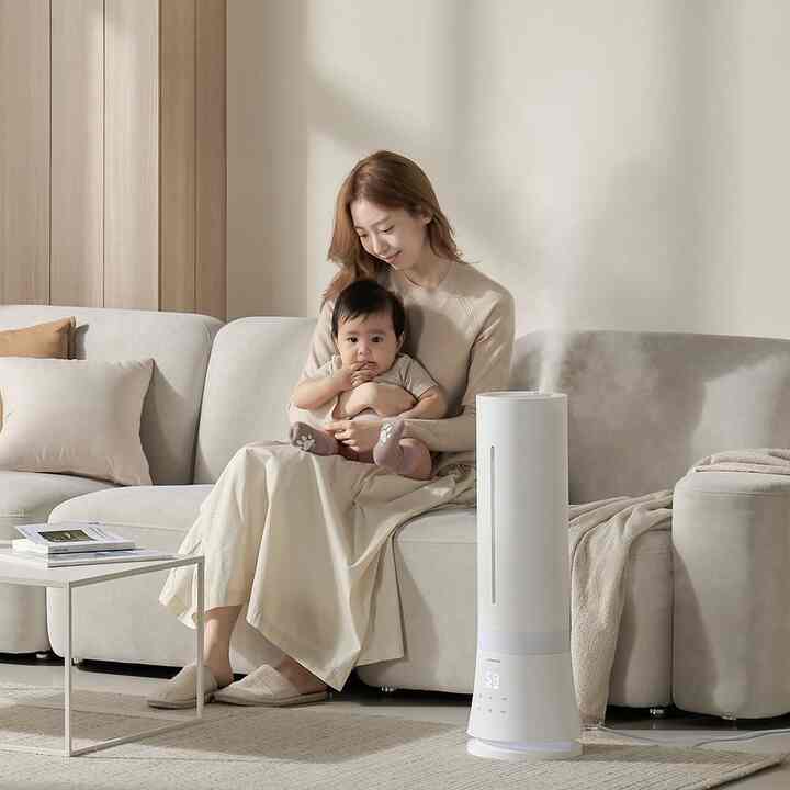 自動湿度調節 加湿器 A.QUAMARINE AMH-9002