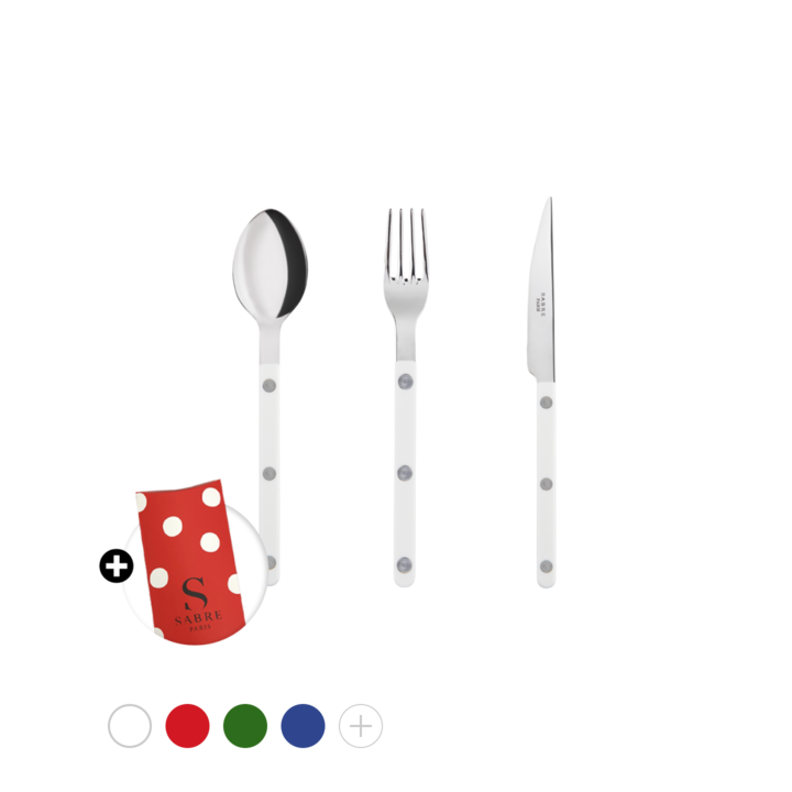 ビストロ ブラック テーブル ナイフ シャイニー