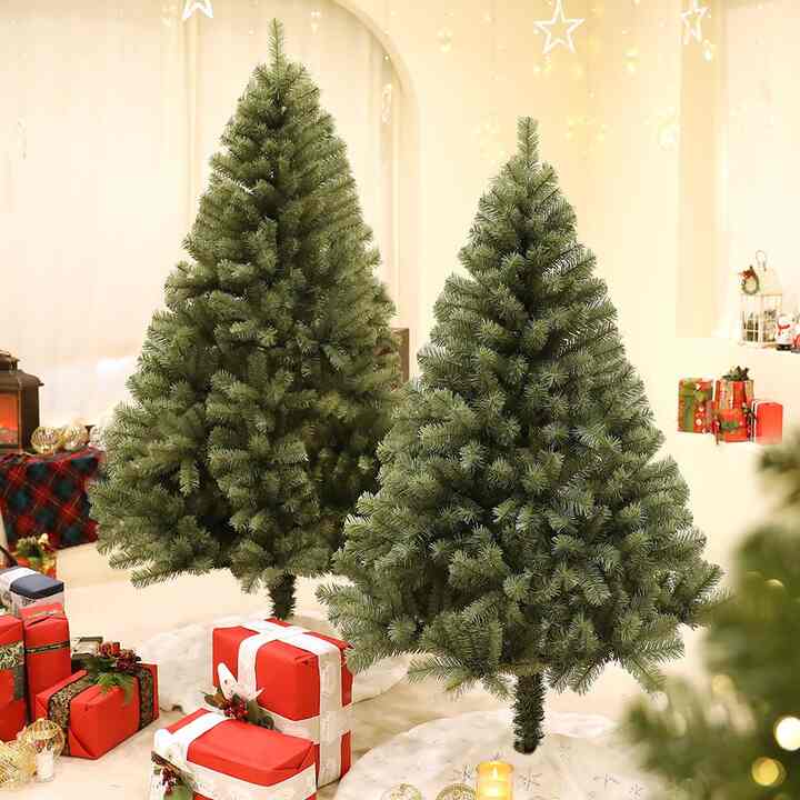 ボリュームアップ クリスマスツリー 飾りなし［2色・2サイズ］