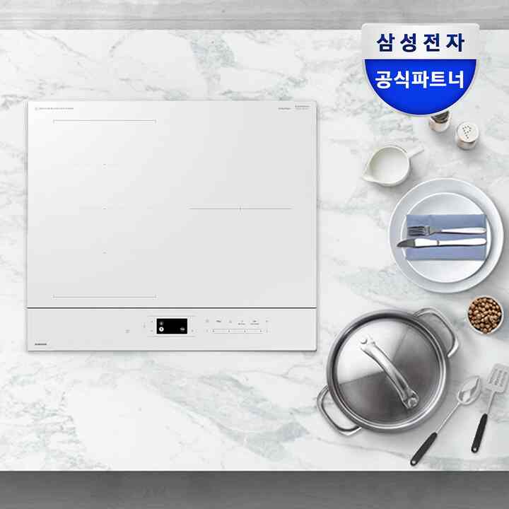 BESPOKE IHクッキングヒーター 3口 ビルトイン フレームレス NZ63DB657CFH