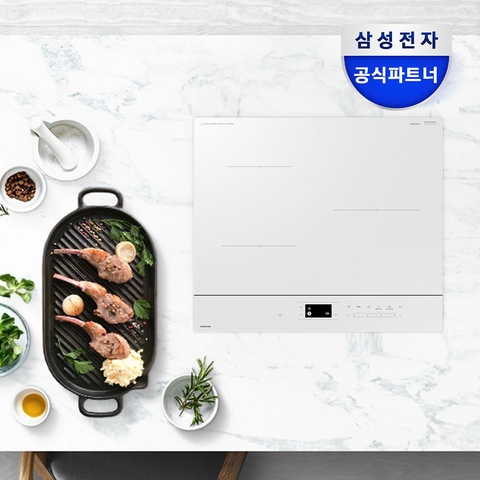 비스포크 NZ63DB607CFH 3구 AI인덕션 프레임리스