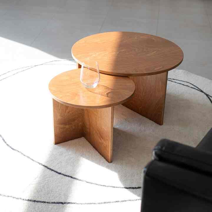 Nesting Round Coffee Table