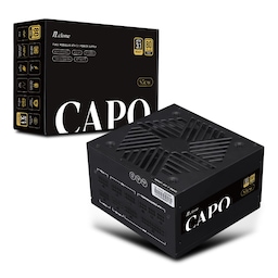 CAPO 850W GOLD 풀모듈러 ATX 3.1 블랙 파워 컴퓨터파워 파워서플라이