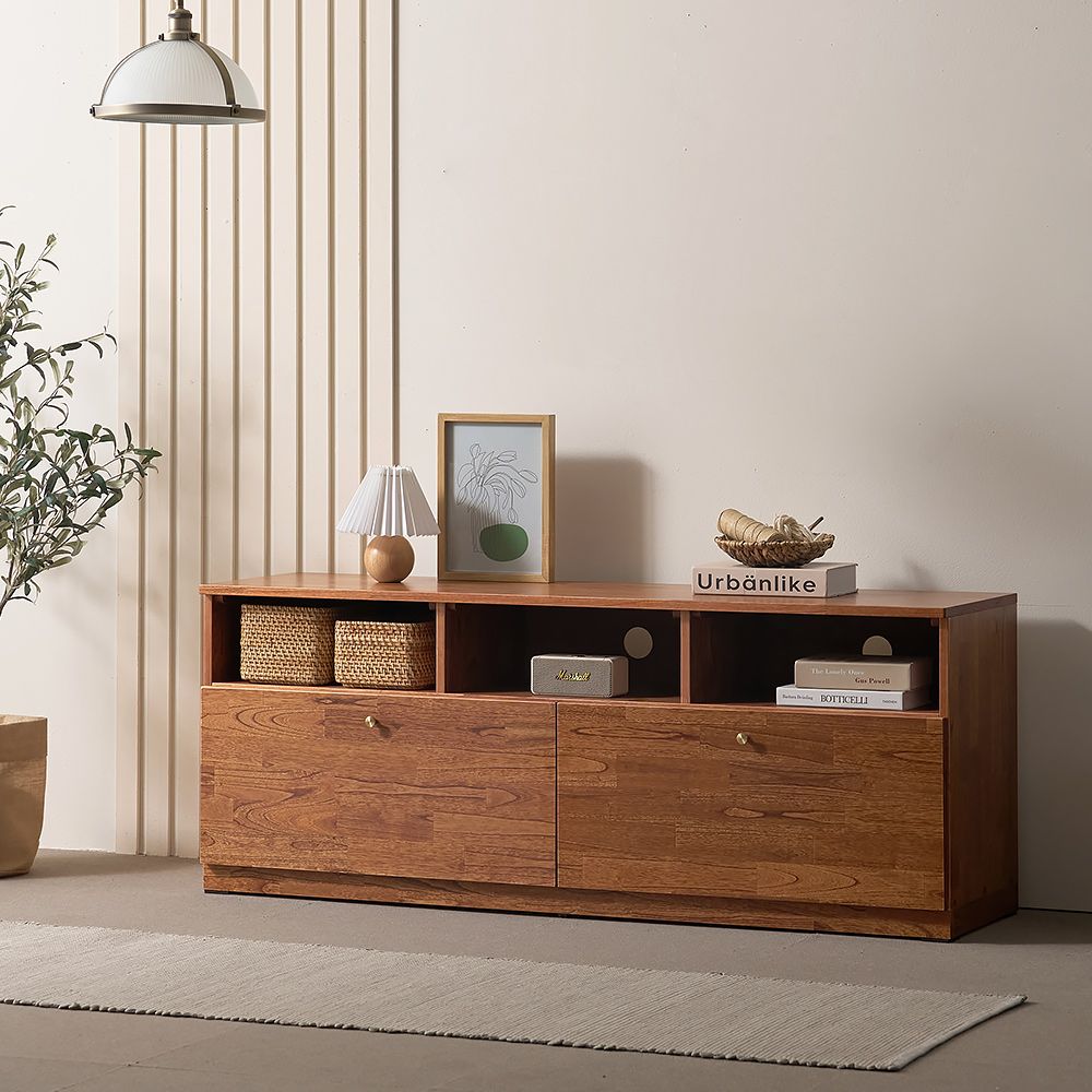 나무뜰 진저 원목 1500 거실장 