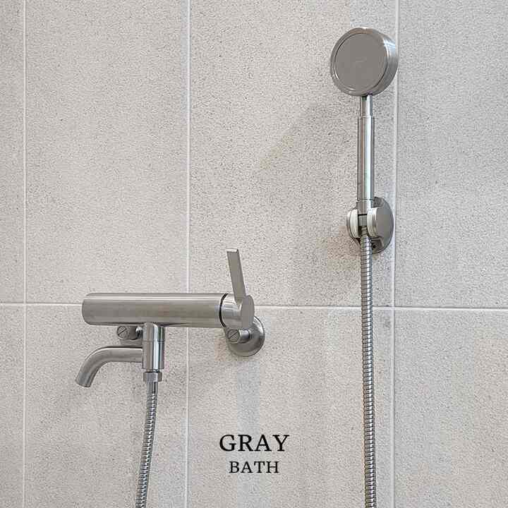 バス・シャワー混合水栓 シャワーセット マットニッケル JT-C600