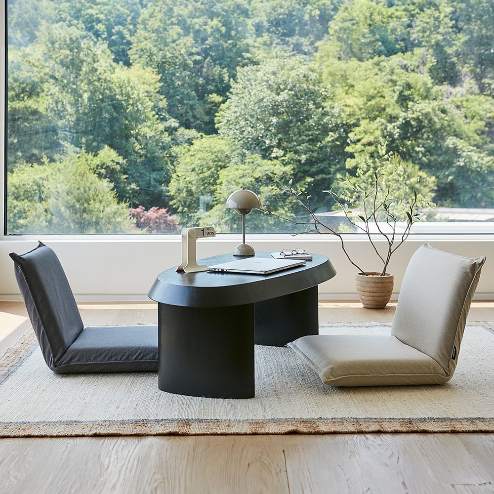 한샘 휴컴포트 각도조절 등받이 앉은뱅이 바닥 좌식의자 