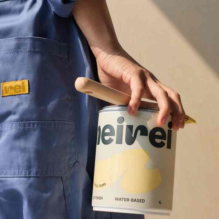 Flat Finish 1L 環境に優しい 水性ペンキ