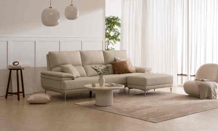 Diam 4人掛け ソファ［3色］