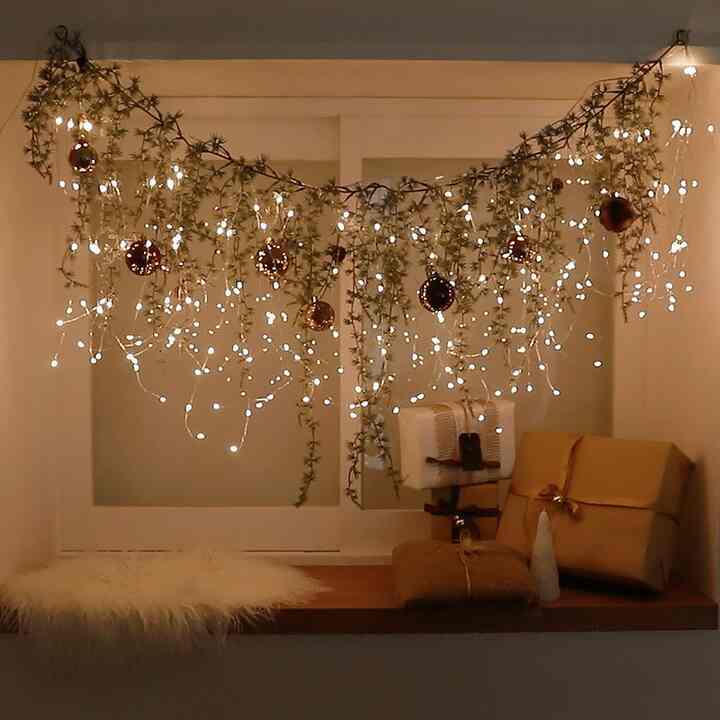 アンバー ガーランド ツリー ライト セット［2サイズ］