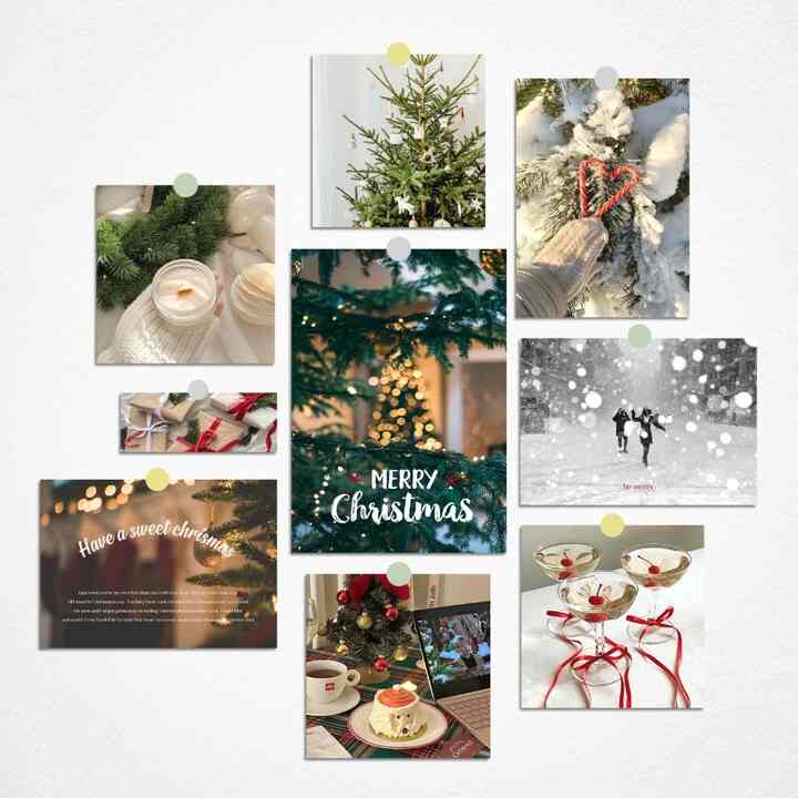 クリスマス ポストカードセット