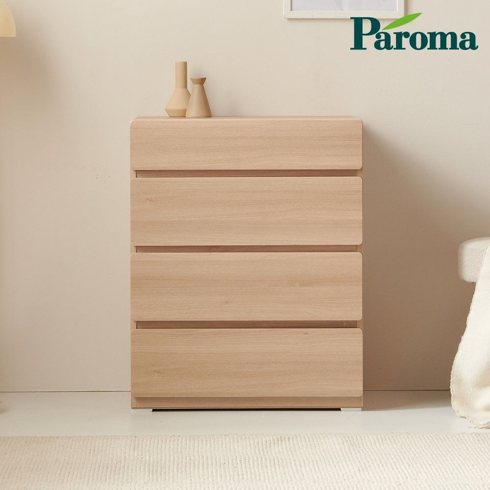 파로마 하임 로갈리 크림 600 4단 서랍장 (2color) 