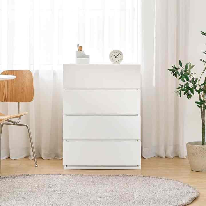 4段 モノ チェスト 60cm［8色］