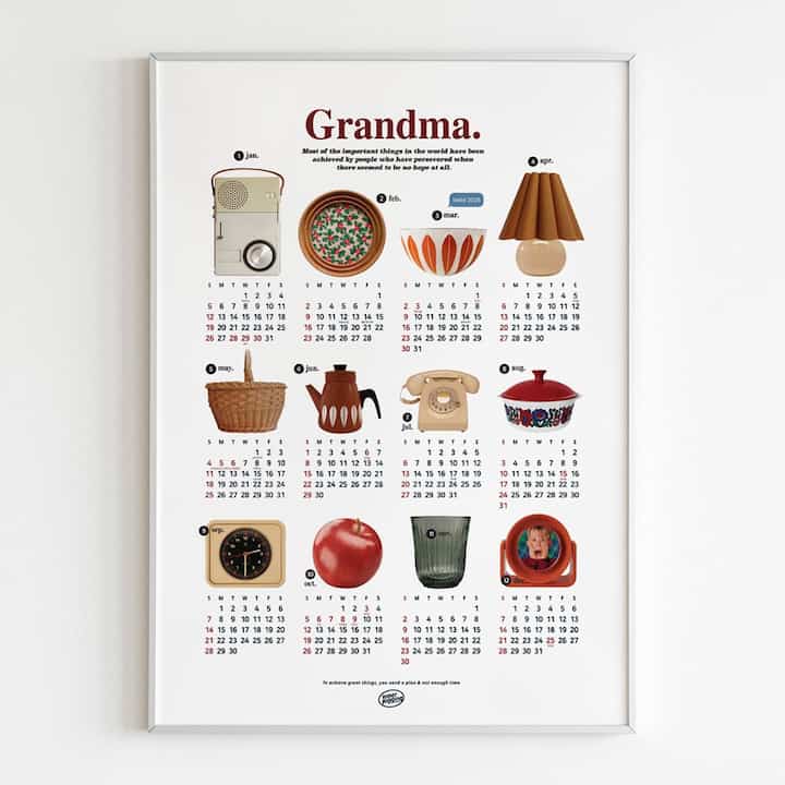 Grangma 2025年 インテリアポスター［3サイズ］