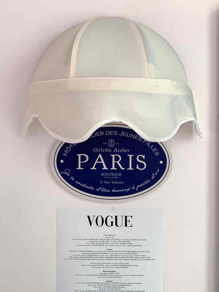 PARIS ドアサイン ウォール ハンギング オブジェ