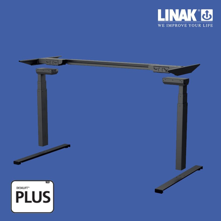 플랜티엠 리낙 DL6 DPG1C 플러스 모션데스크 프레임 상판제외 DIY 셋업 책상다리