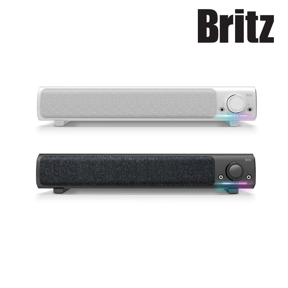 브리츠 BZ-SL9 스피커 사운드바 컴퓨터 데스크탑 PC 모니터 게이밍 PC방 유선 USB