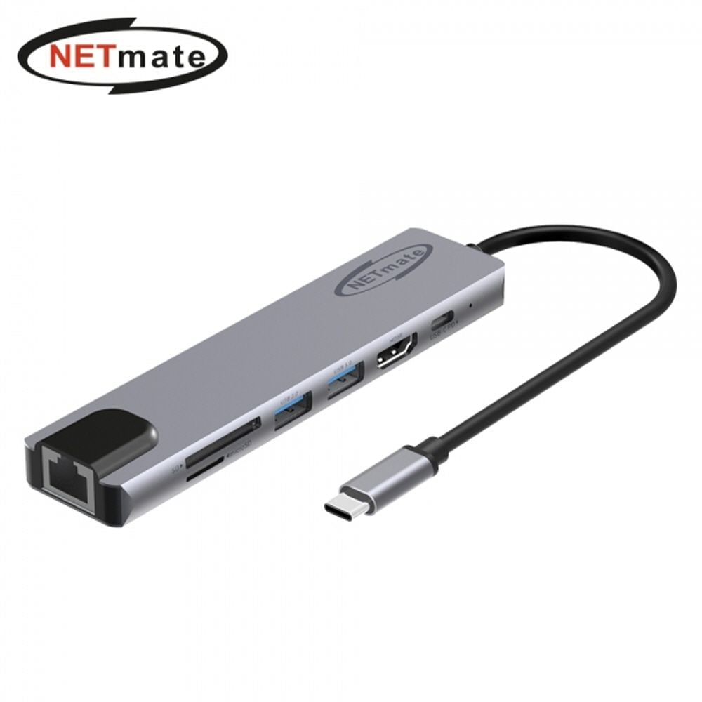 넷메이트 C타입 멀티 포트 아이맥 맥미니 M1 M2 M3 M4 맥북에어 HDMI USB 허브