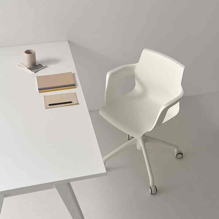 SATIN デスクチェア［5色・2種］