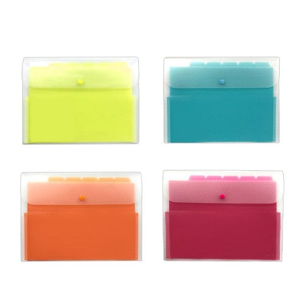 블루마토 인덱스 도큐먼트 파일 가로형 (IDF001) (색상랜덤)