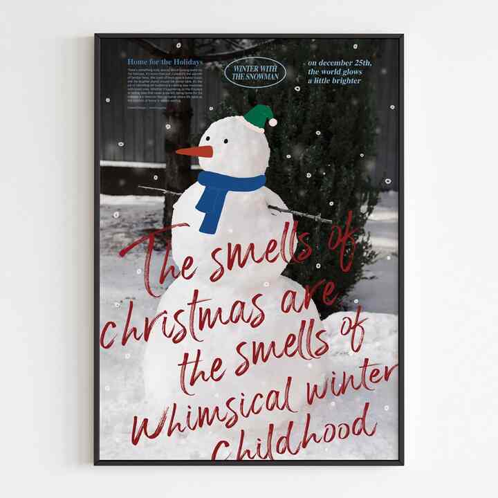 ウィンタースノーマン ポスター