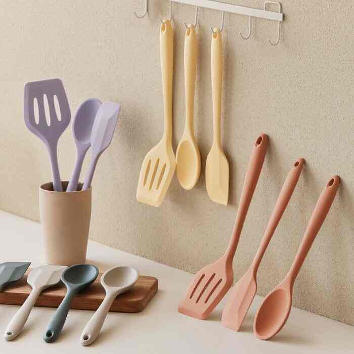 LILIVE シリコン キッチンツール 3種セット［5色］