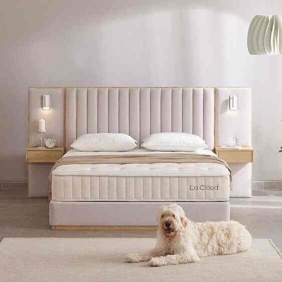 heras ファブリック ベッドフレーム［3サイズ］