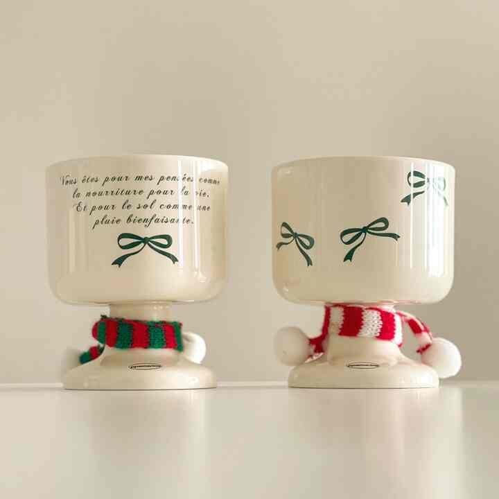 Ribbon & Note Goblet Set of 2