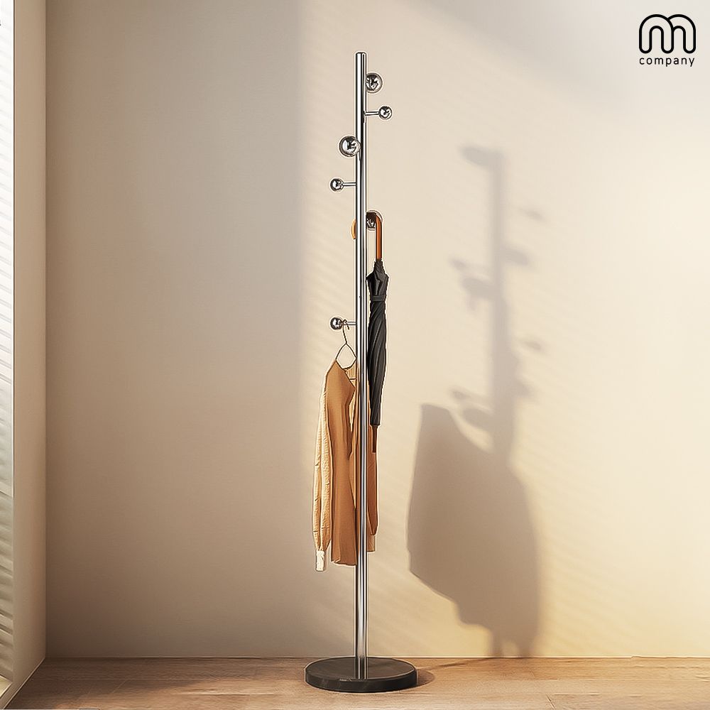 엠컴퍼니 워너 철제 스탠드 행거 옷걸이 가방걸이 미니 드레스룸 바지걸이 인테리어 모자걸이