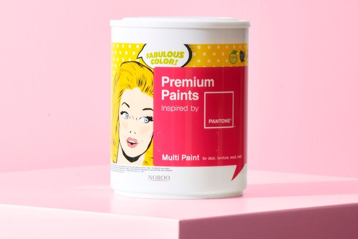 팬톤 수성 방문 가구 멀티 다용도 페인트 저광 무광 1L 4L