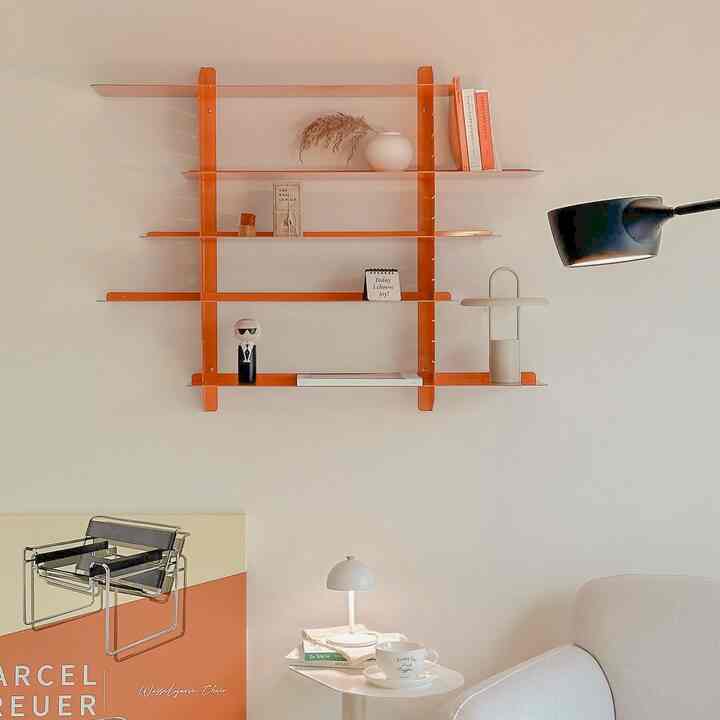 Slide ウォールシェルフ Orange