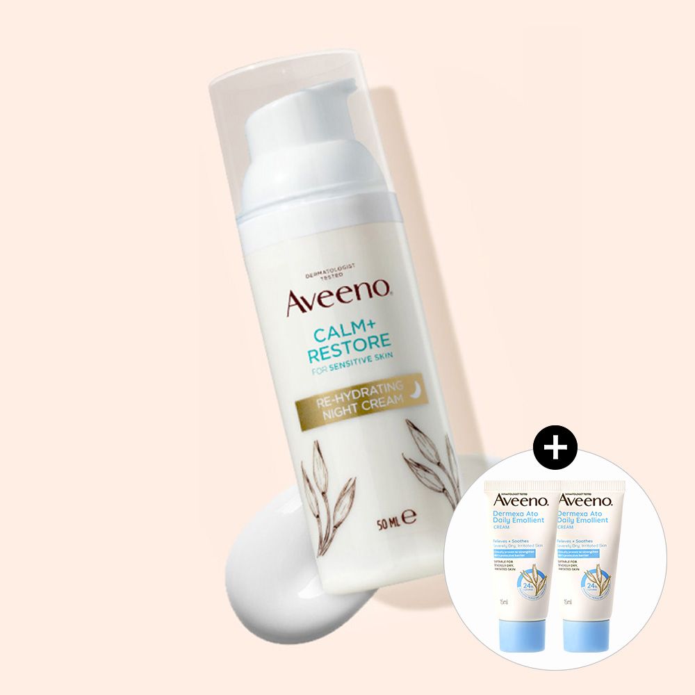 아비노 NEW 리하이드레이팅 나이트크림 50ml x2+(증정)에몰리언트 크림 15mlx2