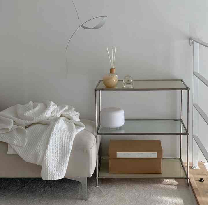 3段 モジュール ガラス ラック 003