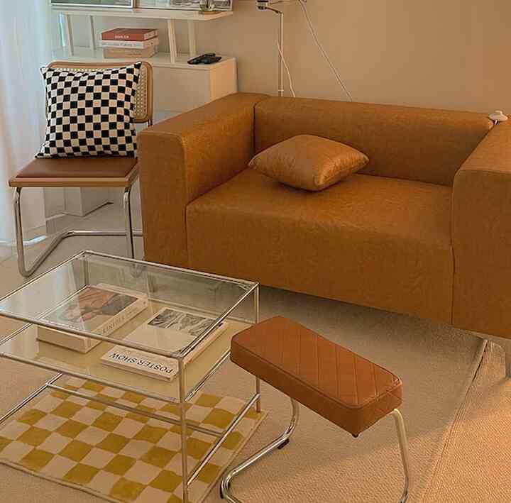 2段 モジュール ガラス  ラック 007