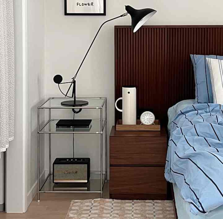 3段 モジュール ガラス  ラック 001