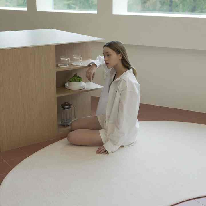 Two-tone Sand Object 短毛ラグ［3色・3サイズ］