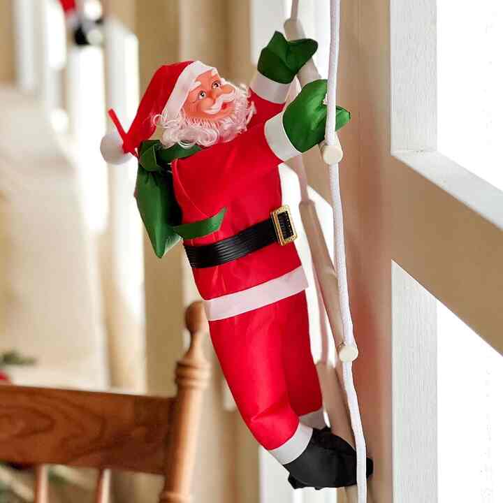クリスマス オブジェ はしごサンタ［15種］