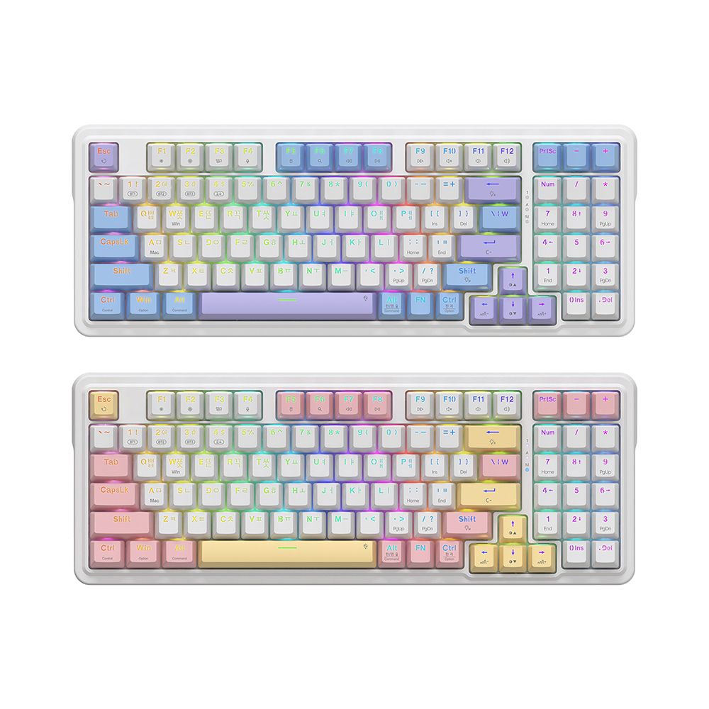 앱코 AK94BT 3모드 노이즈리스 가스켓 게이밍 기계식 키보드