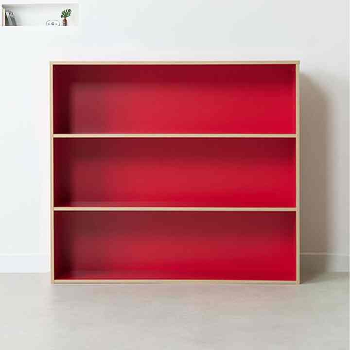 3×1 シェルフ［6色］
