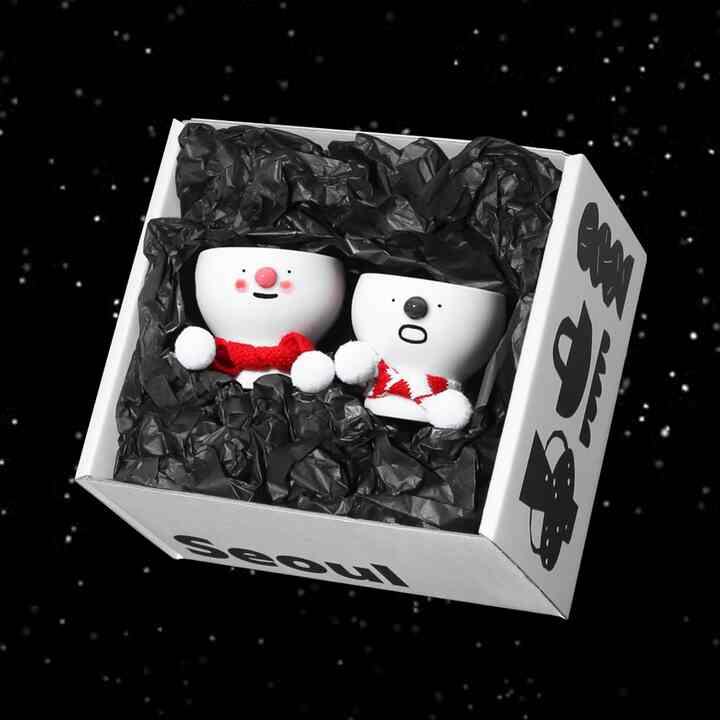 【STUDIO HANDS】コモンイ セラミック焼酎カップ セット［2色］