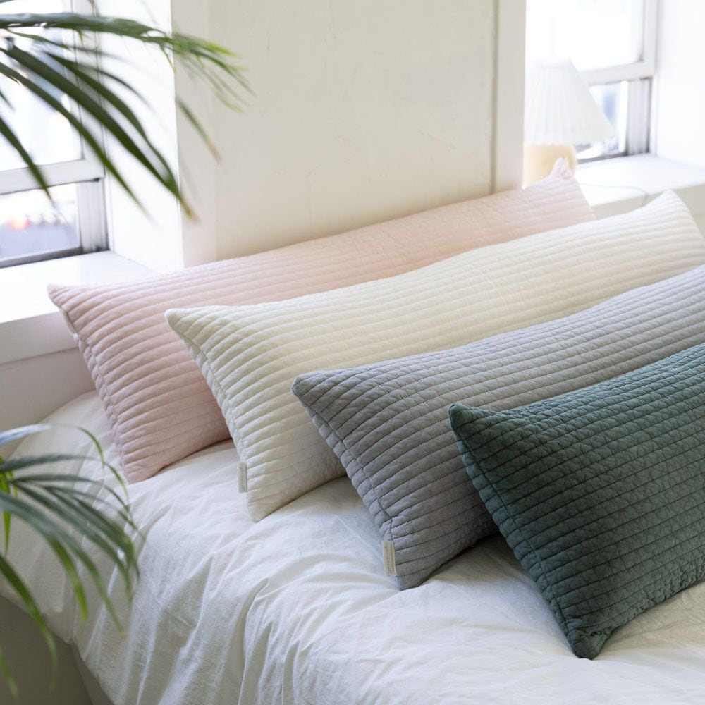 그린아일홈 고밀도 100수 누빔 양면 바디필로우 사각 롱쿠션 30x100cm,40x100,50x100