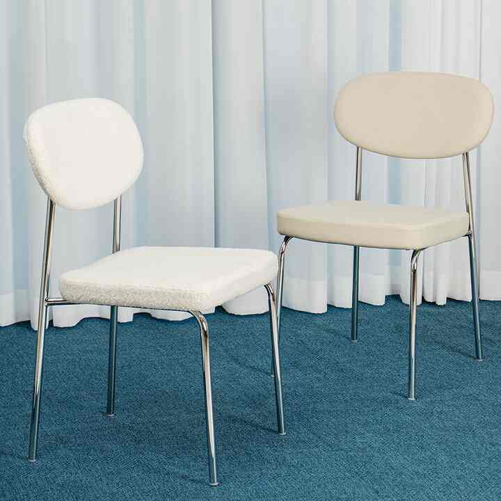 Benny ファブリック ダイニングチェア 2脚セット［3色］